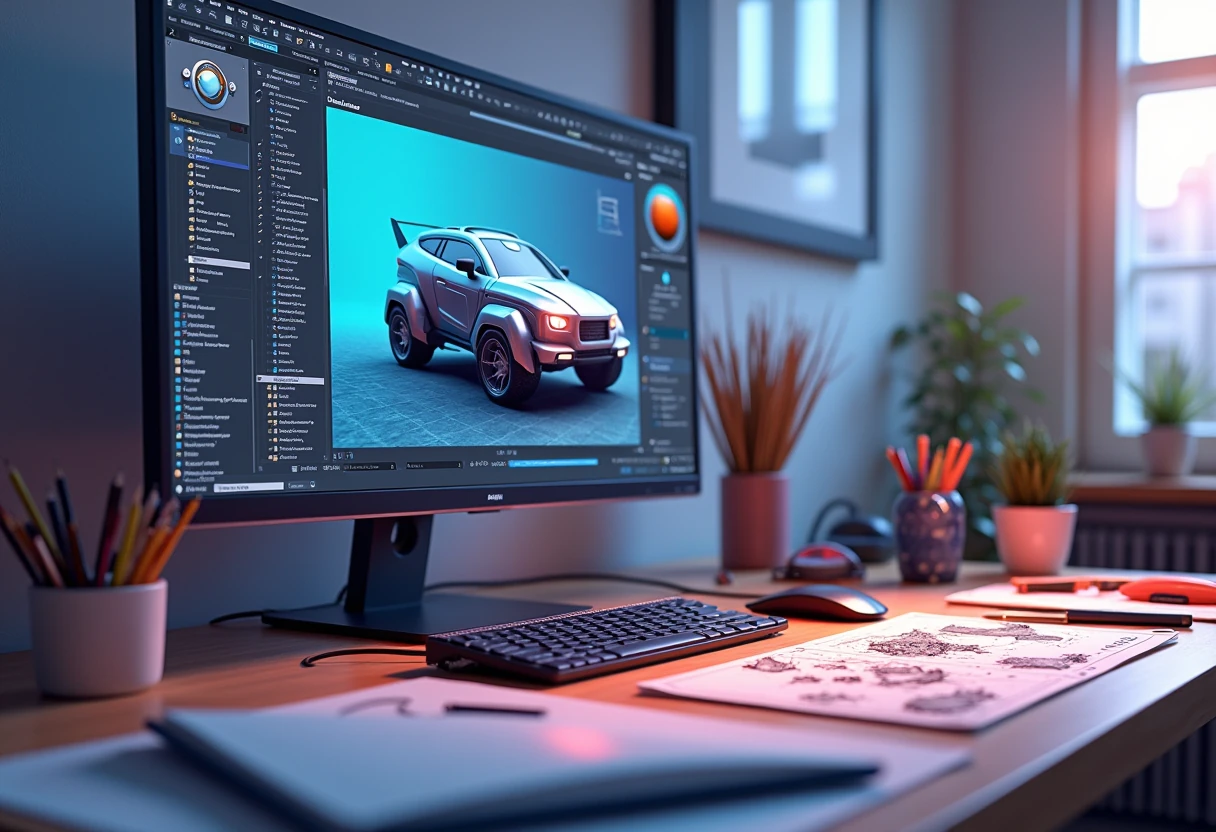 Inspiracje i projekty do nauki Blender 3D modelowa