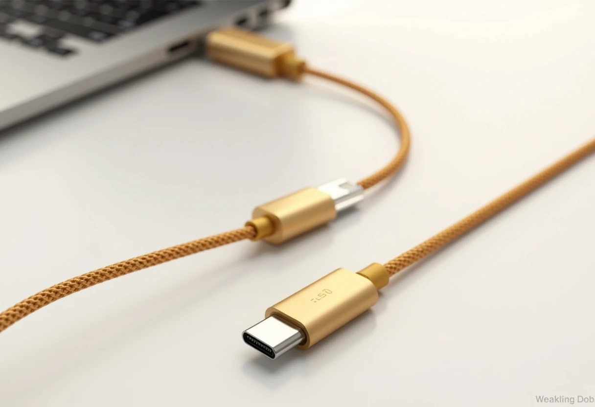 Baseus Tungsten Gold – luksusowy kabel USB-C 100W