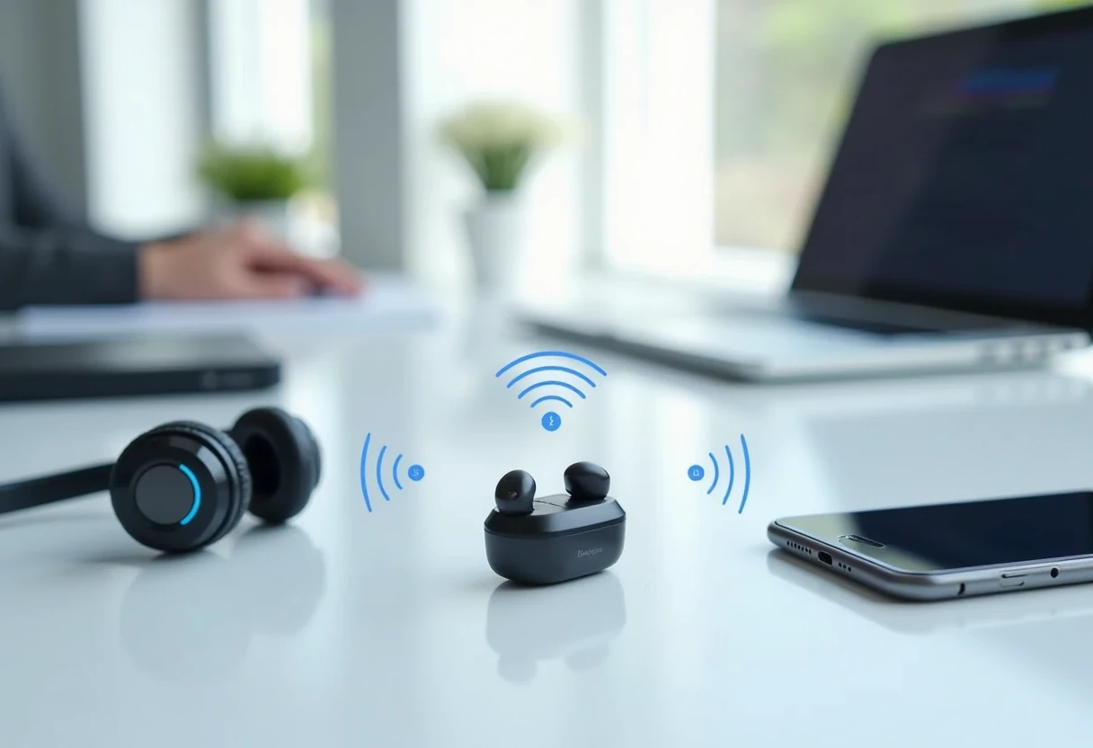 Ustawienia urządzeń Bluetooth dla połączenia wielo