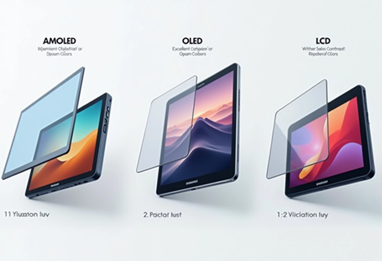 AMOLED vs OLED i LCD – porównanie technologii wyśw