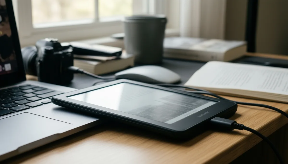 Czytnik e-booków nie widzi książki? Sprawdź format, kabel i bibliotekę