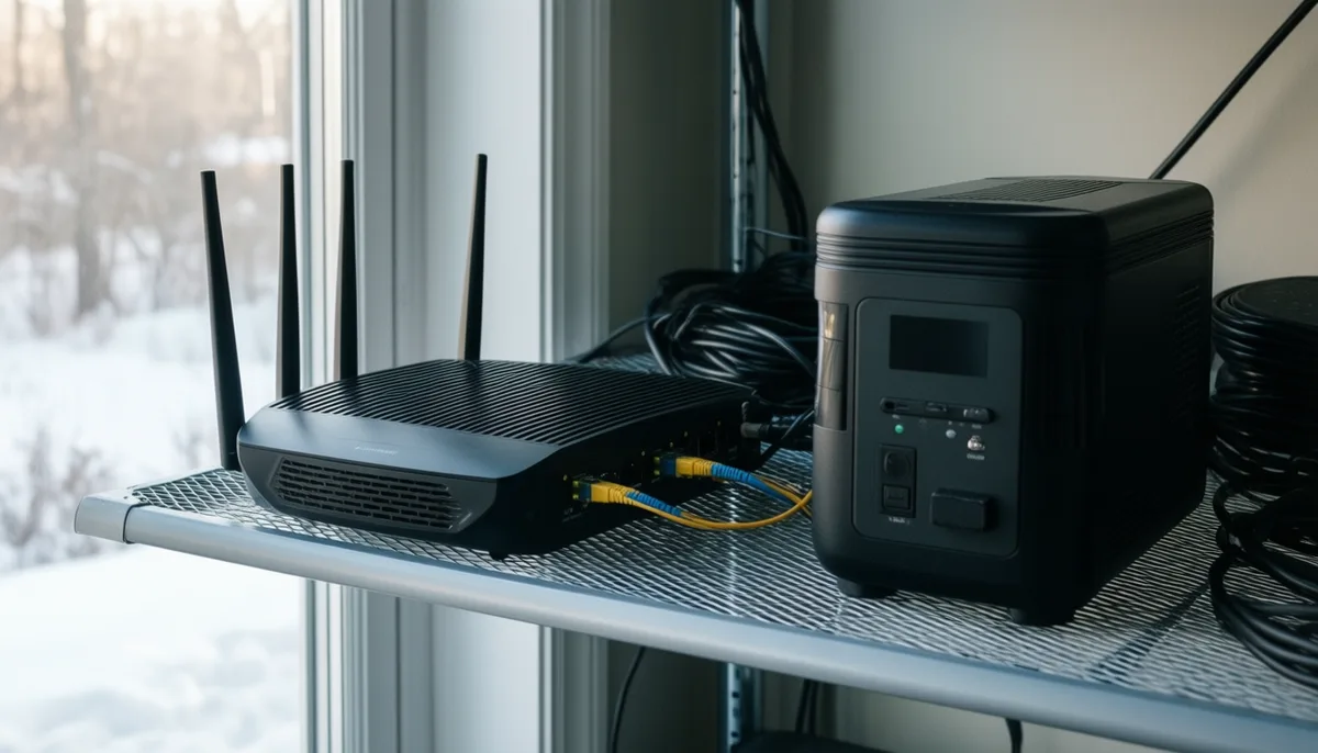 Router i internet podczas awarii prądu: jak dobrać zasilanie awaryjne